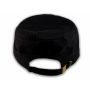 Football Mom Black Army Cadet Military Castro Style Army Hat