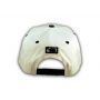 Black on White Cali Bear Snapback Hat