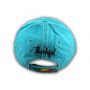 Turquoise Thankful Washed Baseball Cap