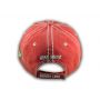 Coral Hike More Worry Less Washed and Distressed Baseball Cap