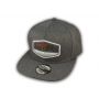 Charcoal California Republic Bear Snapback Hat