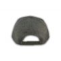 Charcoal California Republic Bear Snapback Hat