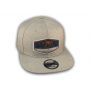 Gray California Republic Bear Snapback Hat