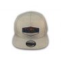 Gray California Republic Bear Snapback Hat