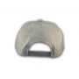 Gray California Republic Bear Snapback Hat
