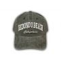 Black Redondo Beach Washed Baseball Cap