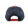 Boston Snapback Black Red Baseball Adjustable Hat Cap Flat Bill