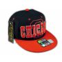 Chicago Snapback Black Red Baseball Adjustable Hat Cap Flat Bill