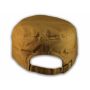 Football Mom Khaki Army Cadet Military Castro Style Army Hat