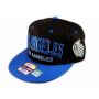 Los Angeles Snapback Black Blue Baseball Hat Cap Grenade Flat Bill