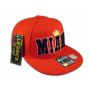 Miami Snapback Red Baseball Adjustable Hat Cap Flat Bill