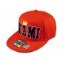 Miami Snapback Red Baseball Adjustable Hat Cap Flat Bill