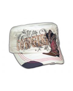 680-Crystal_Cowgirl_&_Cowboy_Boots_White_Cadet_Cap#