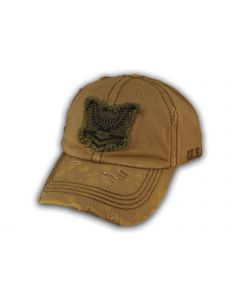 Brown USA Tactical Ops Vintage Baseball Cap