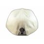 Cross on White Flat Brim Hip Hop Hat