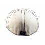 New York NY on White Black Flat Brim Ball Cap