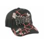 Fighter on Black Snapback Ball Cap