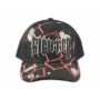 Fighter on Black Snapback Ball Cap