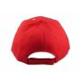 Fighter on Red Snapback Ball Cap