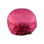 Pink Cadet Cap with Colored Stars