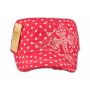 Cross on Pink Polka Dot Cadet Cap