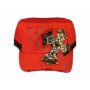 Jeweled Cross on Red Cadet Hat
