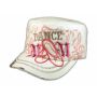 Dance Mom White Cadet Castro Hat