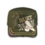Dance Mom Olive Green Cadet Castro Hat Military Army Cap