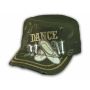 Dance Mom Olive Green Cadet Castro Hat Military Army Cap