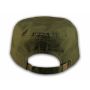 Dance Mom Olive Green Cadet Castro Hat Military Army Cap