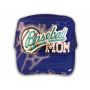 Baseball Mom on Blue Cadet Cap Military Style Army Hat