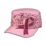 Pink Cancer Ribbon Hat