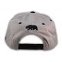 Cali California Republic 1850 Gray Flat Bill Hat