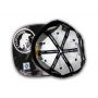 California Republic Black and Gray Snapback Hat