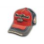 Red on Blue Vintage New York Baseball Cap
