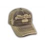 Dark Gray on Olive Vintage New York Baseball Cap