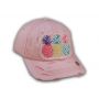 Pink Pineapple Washed and Distressed Baseball Cap
