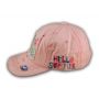Pink Pineapple Washed and Distressed Baseball Cap