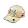 Stone Pineapple Washed and Distressed Baseball Cap