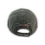 Black Cat Mom Washed and Distressed Baseball Cap