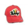 Coral Thankful Washed and Distressed Baseball Cap