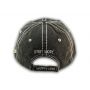 Black Hike More Worry Less Washed and Distressed Baseball Cap