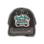 Black Beach Bum Washed and Distressed Baseball Cap