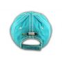 Turquoise Wine Is The Answer Washed and Distressed Baseball Cap