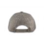 Gray California Republic Bear Flat Bill Snapback Hat
