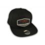 Black California Republic Bear Snapback Hat