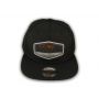 Black California Republic Bear Snapback Hat