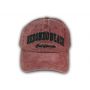 Burgundy Redondo Beach Washed Baseball Cap