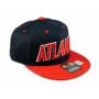 Atlanta Snapback Black Red Baseball Adjustable Hat Cap Flat Bill