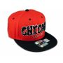 Chicago Snapback Red Black Baseball Adjustable Hat Cap Flat Bill